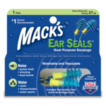 Mack's Ear Seals dual purpose earplugs - No11 27dB