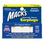Mack's Pillow Soft earplugs - white No5