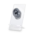 Silver Magnetic Demonstration Ear with stand