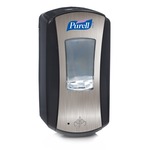 Purell Chrome/Black LTX-12 Touch Free Wall Mounted Pump Dispenser