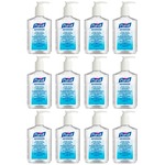 Purell 9268 Advanced Hygienic 70% Alcohol Hand Rub 12 x 500ml Pump Action Table Top Bottles