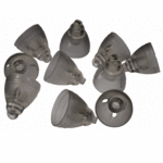 Phonak Closed Smokey Domes large - pack of 10 