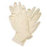 Latex gloves - powder free - box of 100