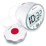 Bellman Visit Alarm Clock Receiver with Vibrating Bed Shaker