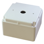 Drilled moulded box for infra-red dome sensor