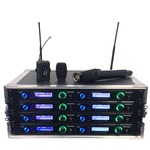 Trantec New S5.5 Racked'n'Ready with 8 radio mics