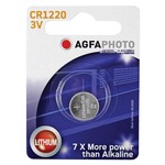 CR1220 AGFA 3 volt Lithium Button Cell Battery