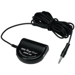 Phantom power supply adapter for electret microphones