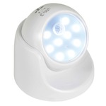 White Battery LED Motion Sensor Light
