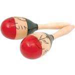 Traditional Wooden Maracas 10inch
