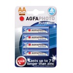 AGFA PHOTO Alkaline AA Battery Pack of 4
