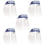 Pack of 5 Aidapt Face Shield / face screens offering protection to the face & eyes