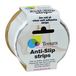 Clear Tenura Aqua Safe Anti Slip Bath and Shower Strips - 200mm x 20mm