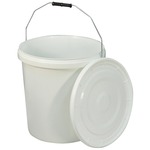 20L Commode Bucket and Lid for Norfolk Commode Chair