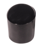 Replacement Black Foot Cap for Aidapt VR160 Kent Commode