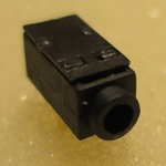 2.5mm stereo PCB mount jack socket