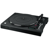 Stereo hi-fi turntable with USB port, SD card slot and integrated phono pre-amplifier