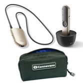 Phonak Roger On Radio Aid Microphone Transmitter with Phonak Roger NeckLoop receiver (type 03) System & Case Jubilee Party Deal for Hearing Aid Users