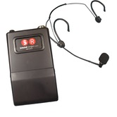 Soundranger RMT-103a belt pack transmitter with mini XLR Mic Socket & headworn microphone Channel A - 173.8 Mhz