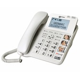 Geemarc CL595 Amplified Big Button Corded Telephone with Answering Machine
