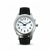 Ex demonstration Talking 'atomic' watch - leather strap - LADIES (small)