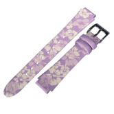 Purple Flower watch strap for Vibralite Mini 