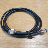 1.5 metre TNC lead plug/plug RG58