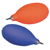 Puffer for hearing aid earmoulds