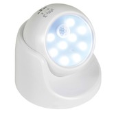 White Battery LED Motion Sensor Light