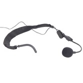 Neckband headset microphone for wireless systems