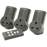 3 x Remote control adapters and remote controller 