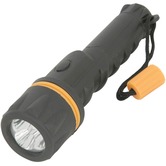 Mercury 410.327 Heavy Duty 3 Led All Rubber Torch Weather Shock Resistant Black 