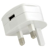 Compact USB Mains Charger 2.1A - UK 100-240Vac 50/60Hz