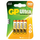 AAA 1.5V Alkaline batteries, pack of 4
