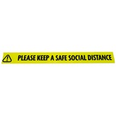 Safe Distance Warning Tape 50mm x 33m