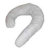 White U-Shaped Cushion