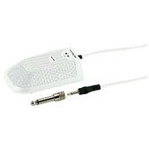 White Boundary microphone with 4m connection cable