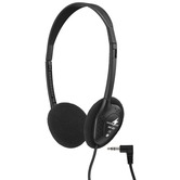 Stereo headphones with foam earpads, 3.5mm plug & 1.2m lead