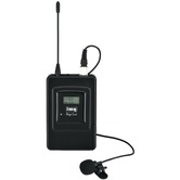 TXS-606LT/38 Tie clip mic & Pocket radio mic transmitter - channel 38
