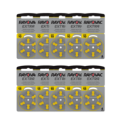 Rayovac Extra Pack of 60 size 10 Hearing Aid Batteries