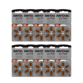 Rayovac Extra Pack of 60 size 312 Hearing Aid Batteries