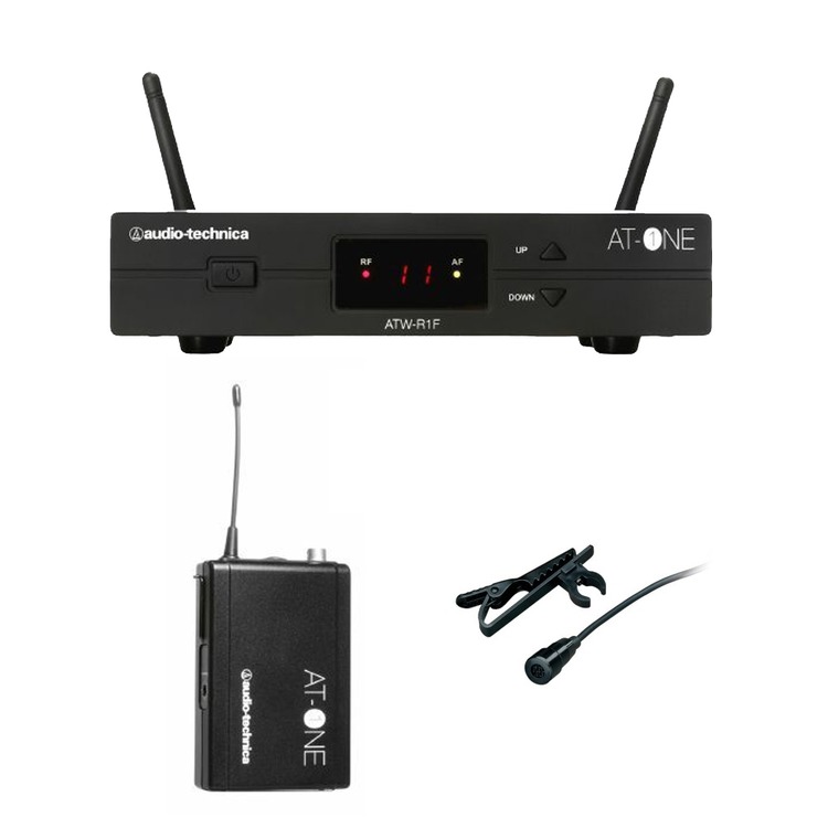Audio Technica Beltpack mic System Ch. 70 with lapel/tieclip mic